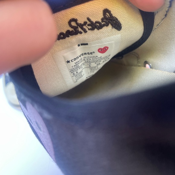 Rare Converse Jack Purcell x Comme Des Garćon Play tennis shoes 7 - Picture 11 of 14